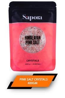 Sapora Pink Salt Crystals 400gm